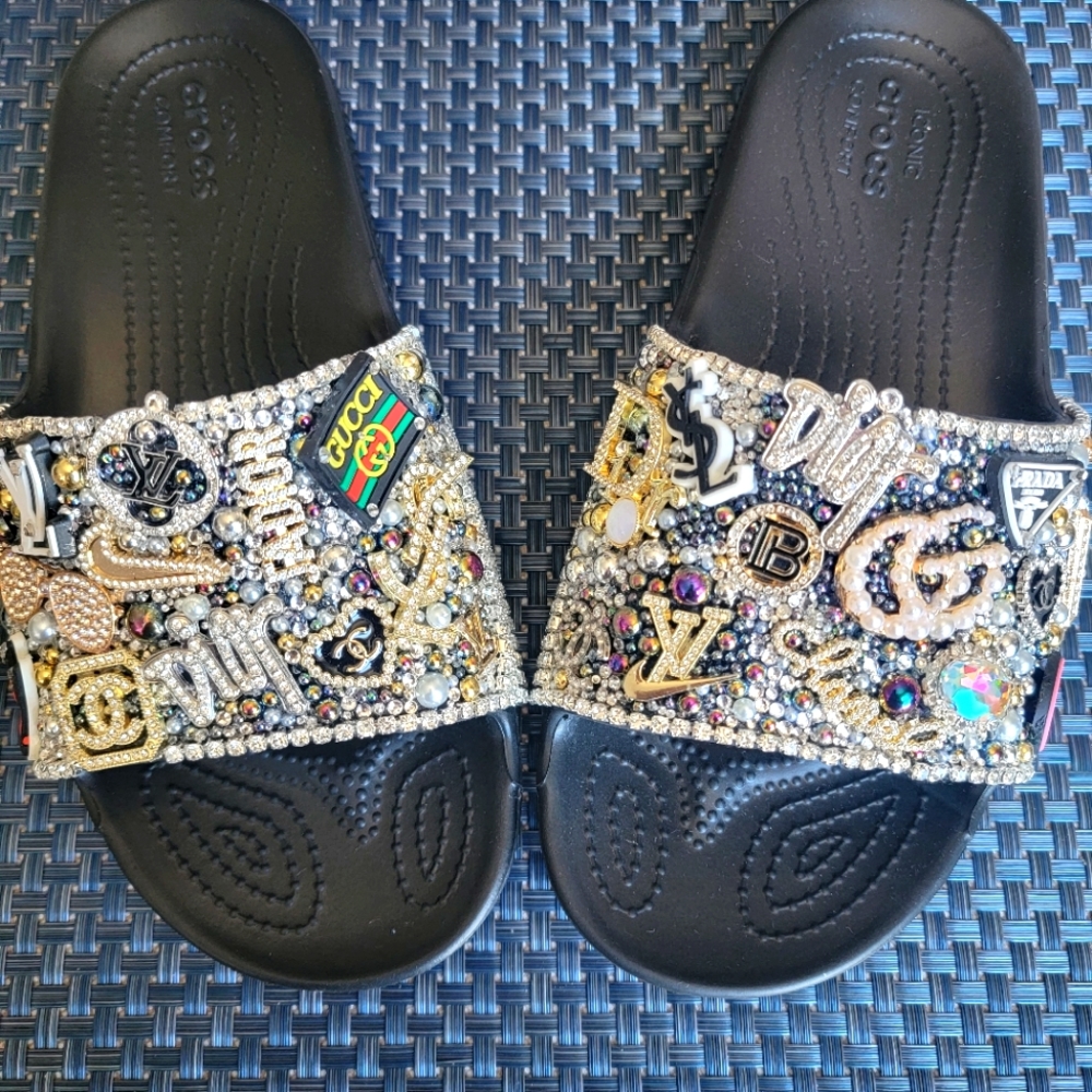 Bling Crocs Handmade 1 available